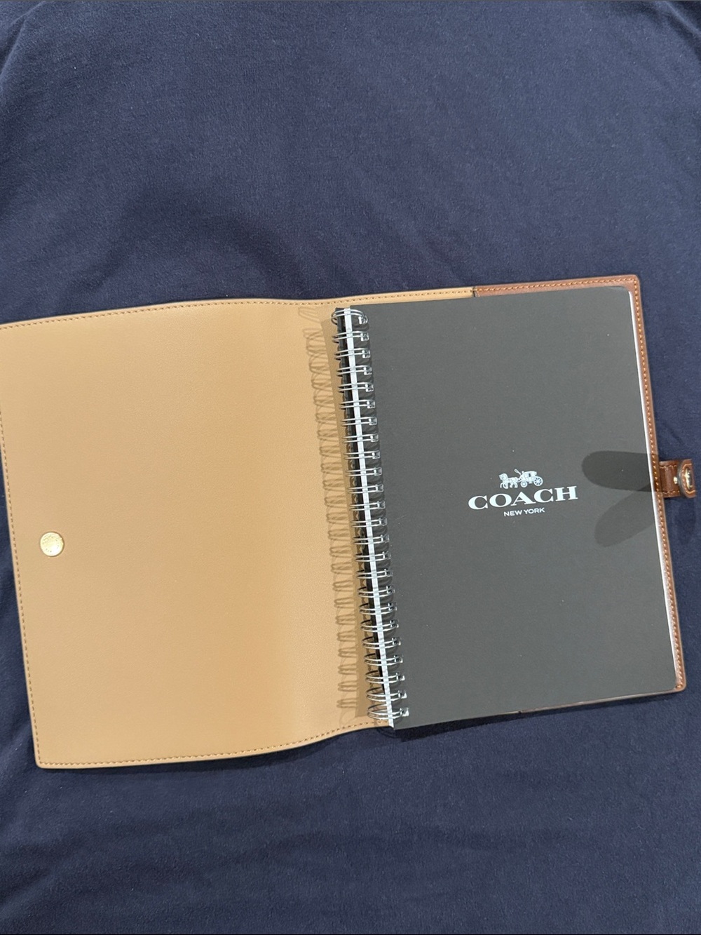 Coach Notebook In Signature Canvas - Picture 5 of 7